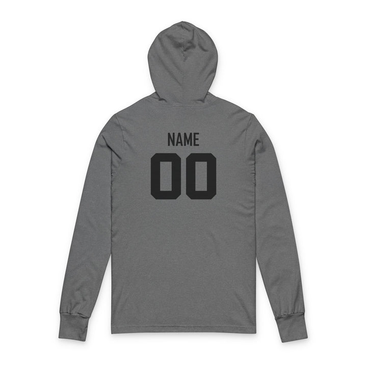 Unisex Adult Hooded Long Sleeve Shirt