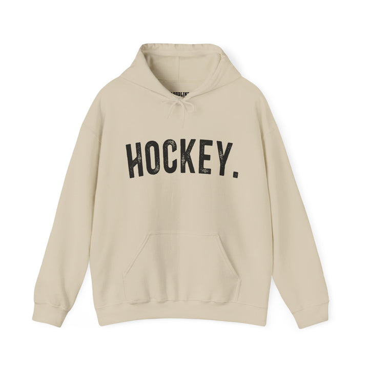 Rustic Design Hockey Unisex Adult Hooded Sweatshirt
