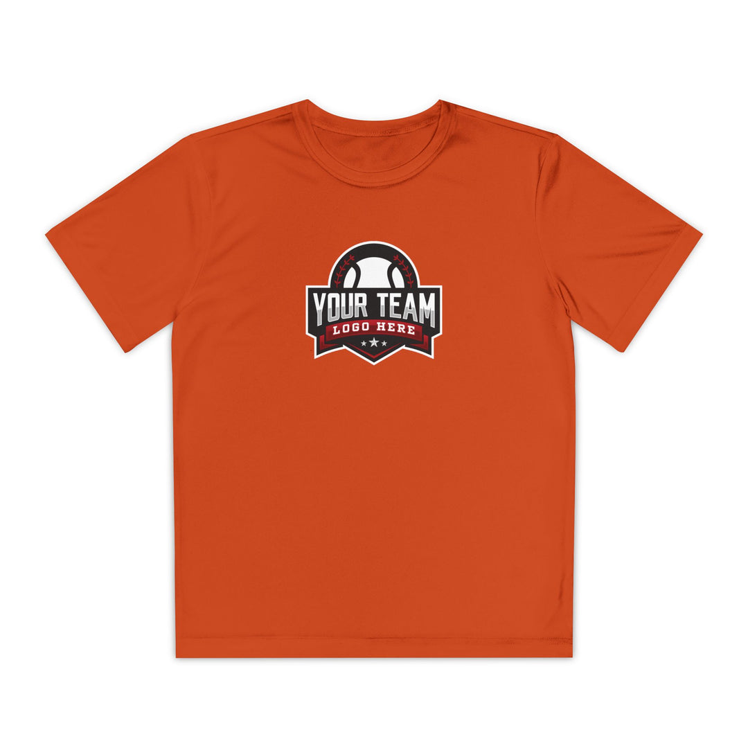 Unisex Youth Moisture Wicking T-Shirt Color Options 1