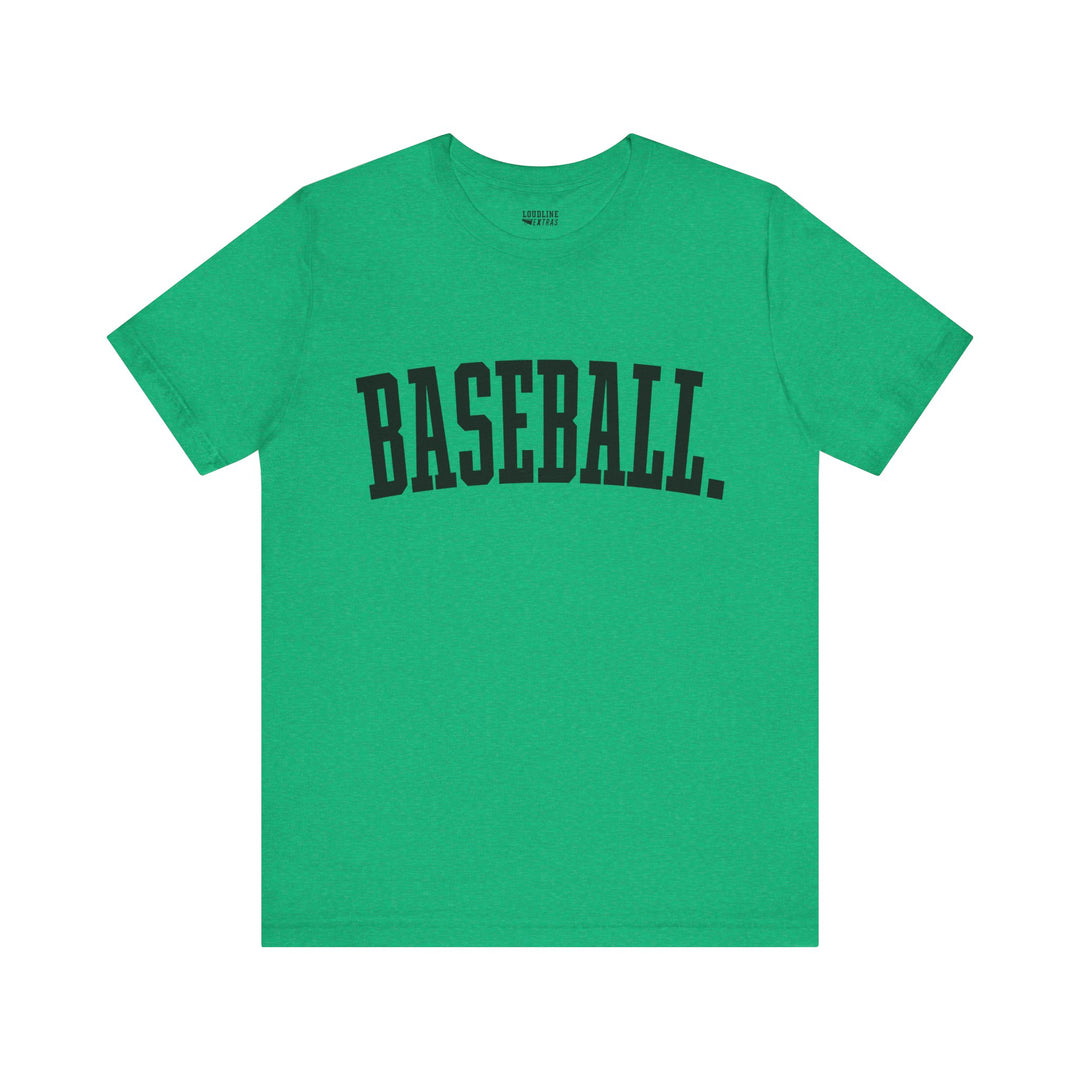 Tall Design Baseball Unisex Adult T-Shirt