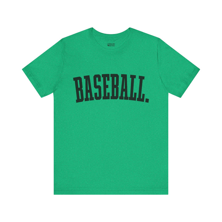 Tall Design Baseball Unisex Adult T-Shirt