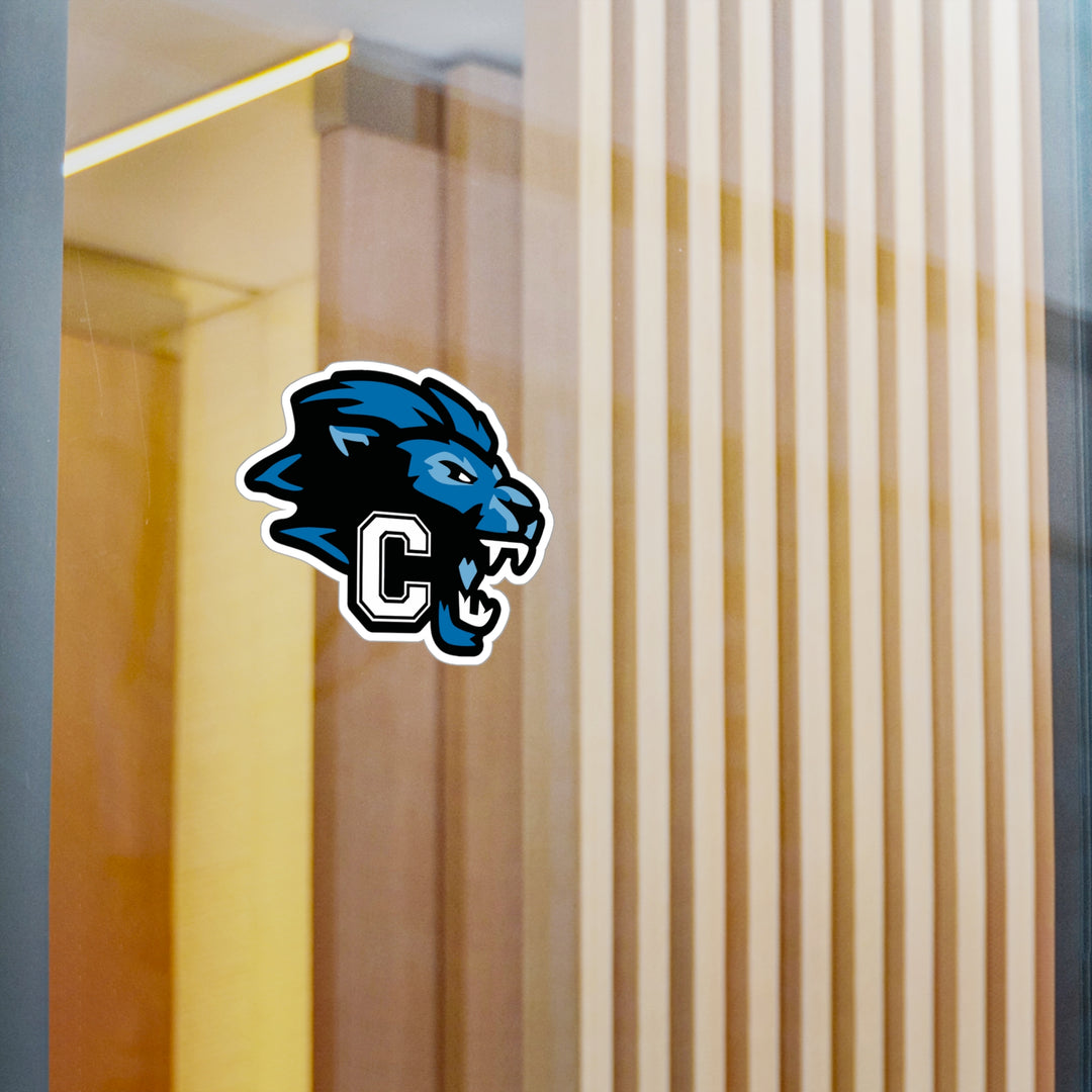Canton Lions Football &amp; Cheer Kiss-Cut Vinyl Decals
