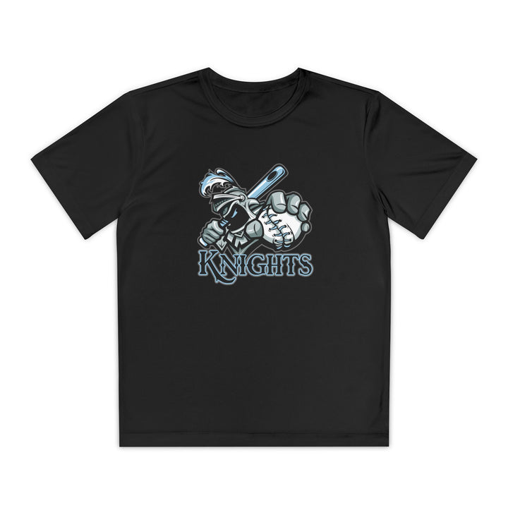 Knights Unisex Youth Short Sleeve Competitor Moisture Wicking T-Shirt