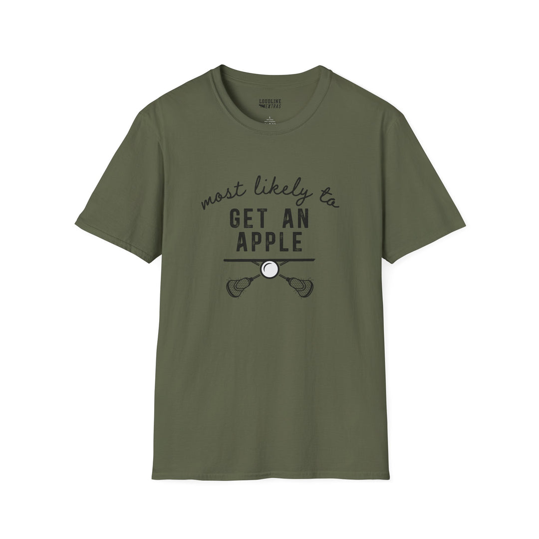 Most Likely To Lacrosse Unisex Adult T-Shirt