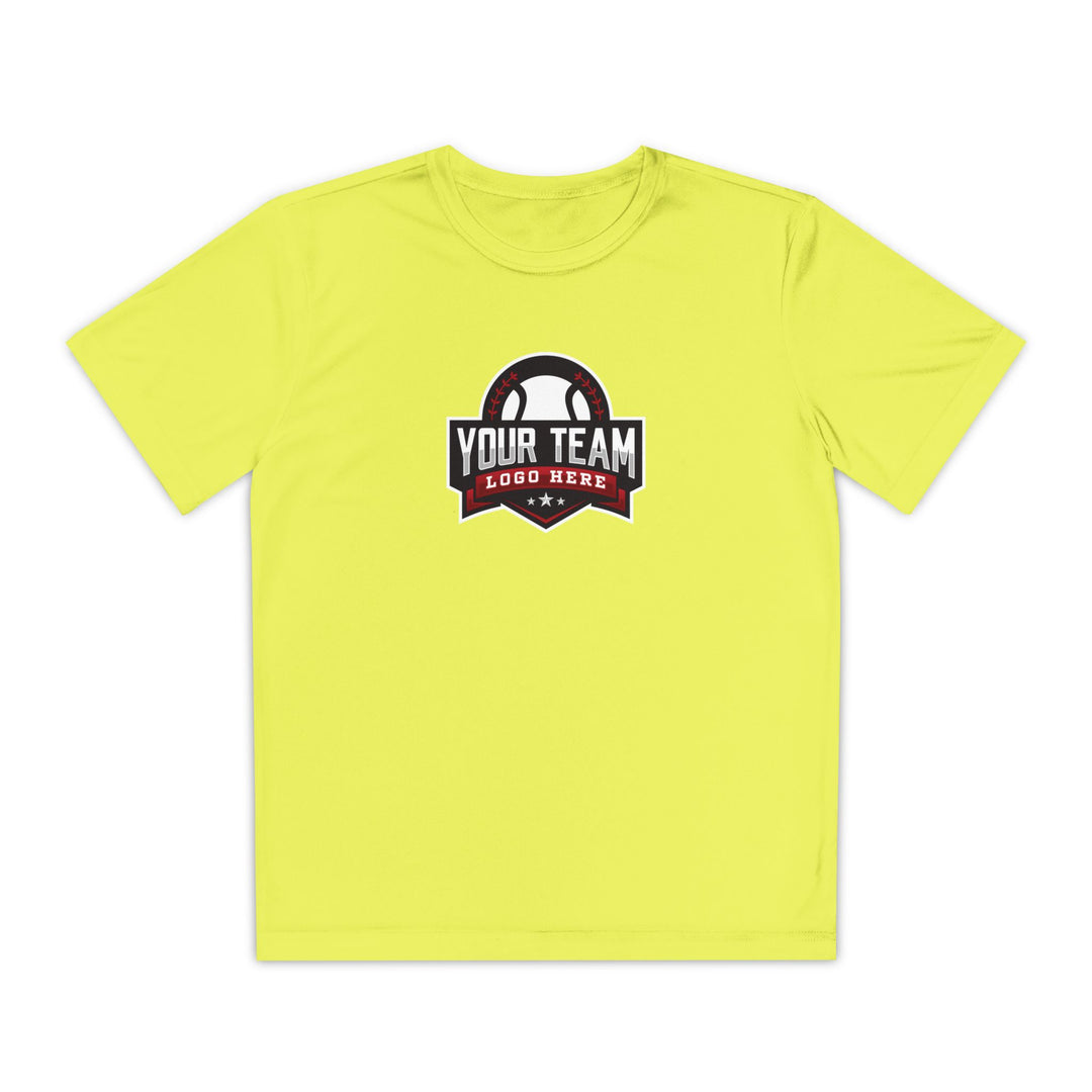 Unisex Youth Moisture Wicking T-Shirt Color Options 1