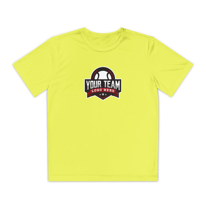 Unisex Youth Moisture Wicking T-Shirt Color Options 1