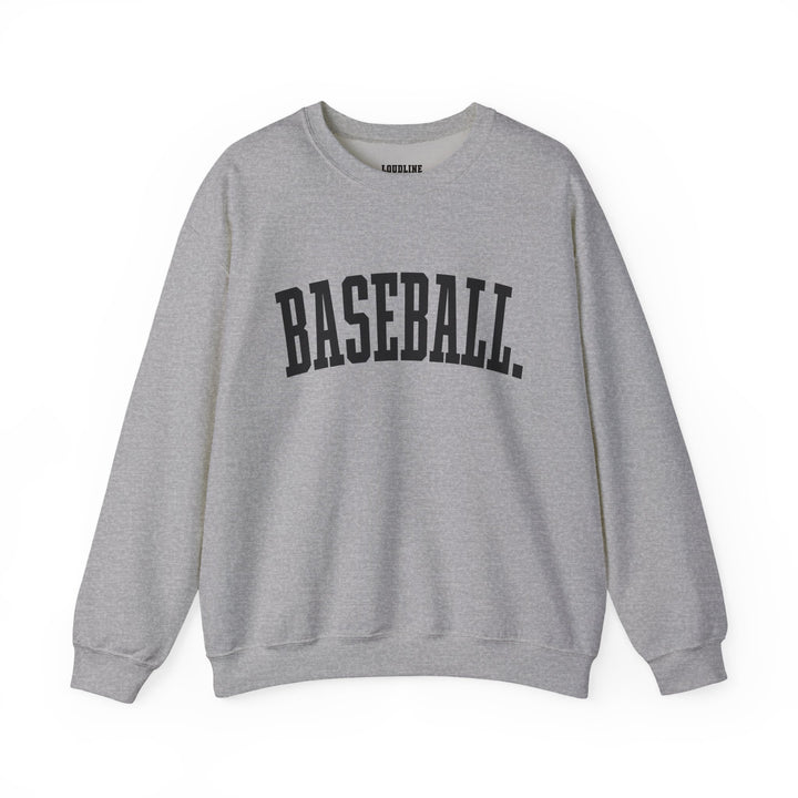 Tall Design Baseball Unisex Adult Crewneck Sweatshirt