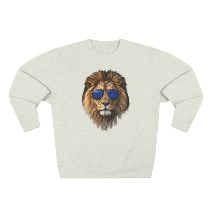 Canton Lions Football &amp; Cheer Unisex Adult Premium Crewneck Sweatshirt - Lion Design