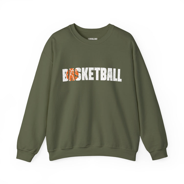Basketball Unisex Adult Crewneck Sweatshirt