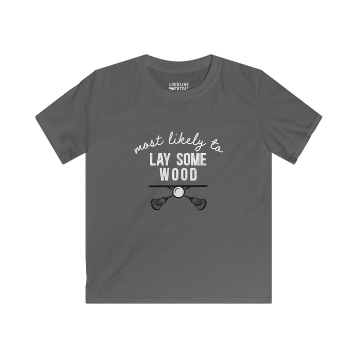 Most Likely To Lacrosse Youth Unisex T-Shirt