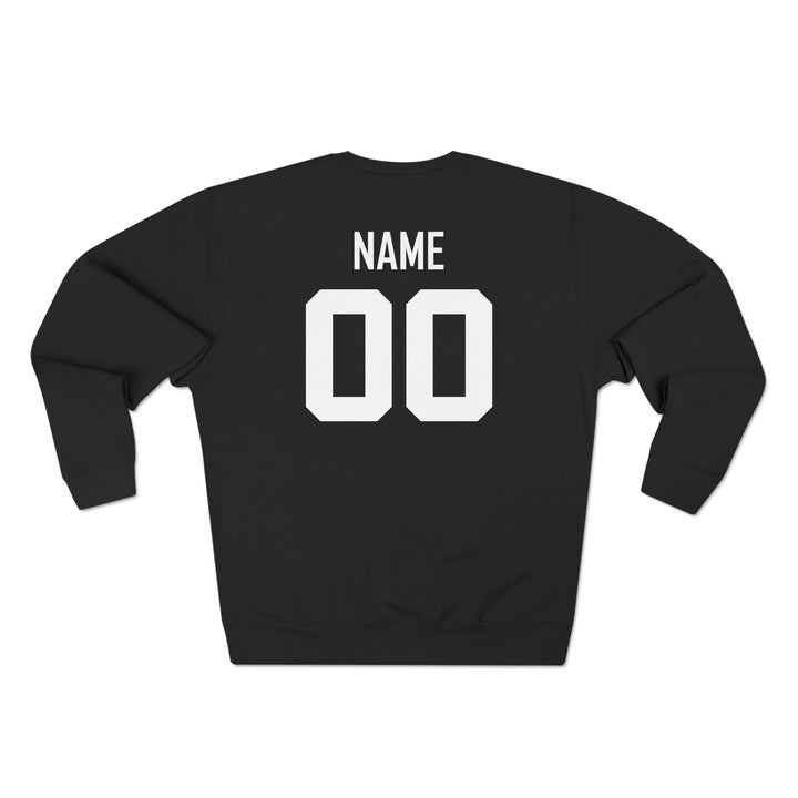 Canton Lions Football &amp; Cheer Unisex Adult Premium Crewneck Sweatshirt - Big C Design