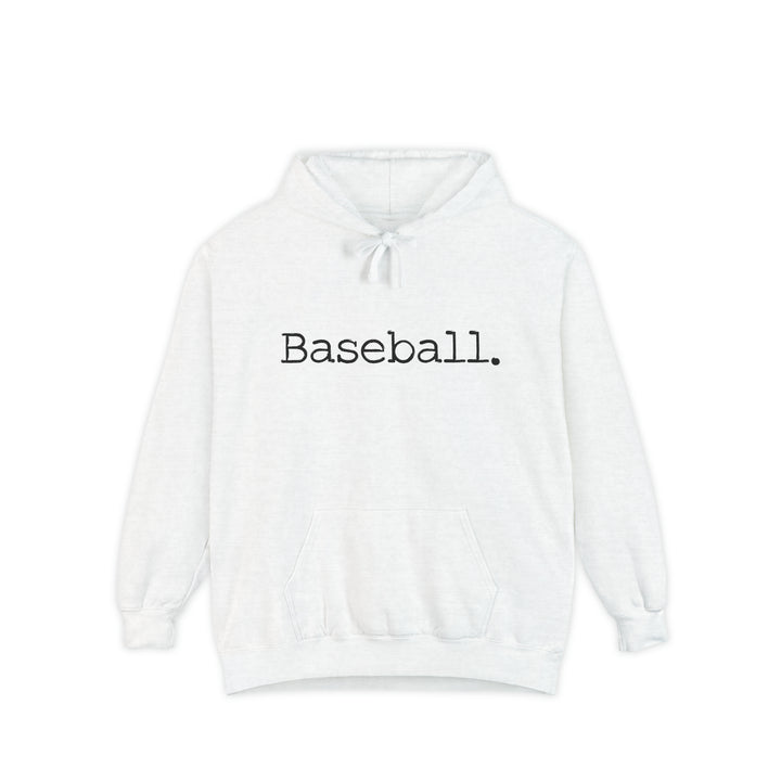 Typewriter Design Baseball Unisex Adult Premium Hooded Sweatshirt