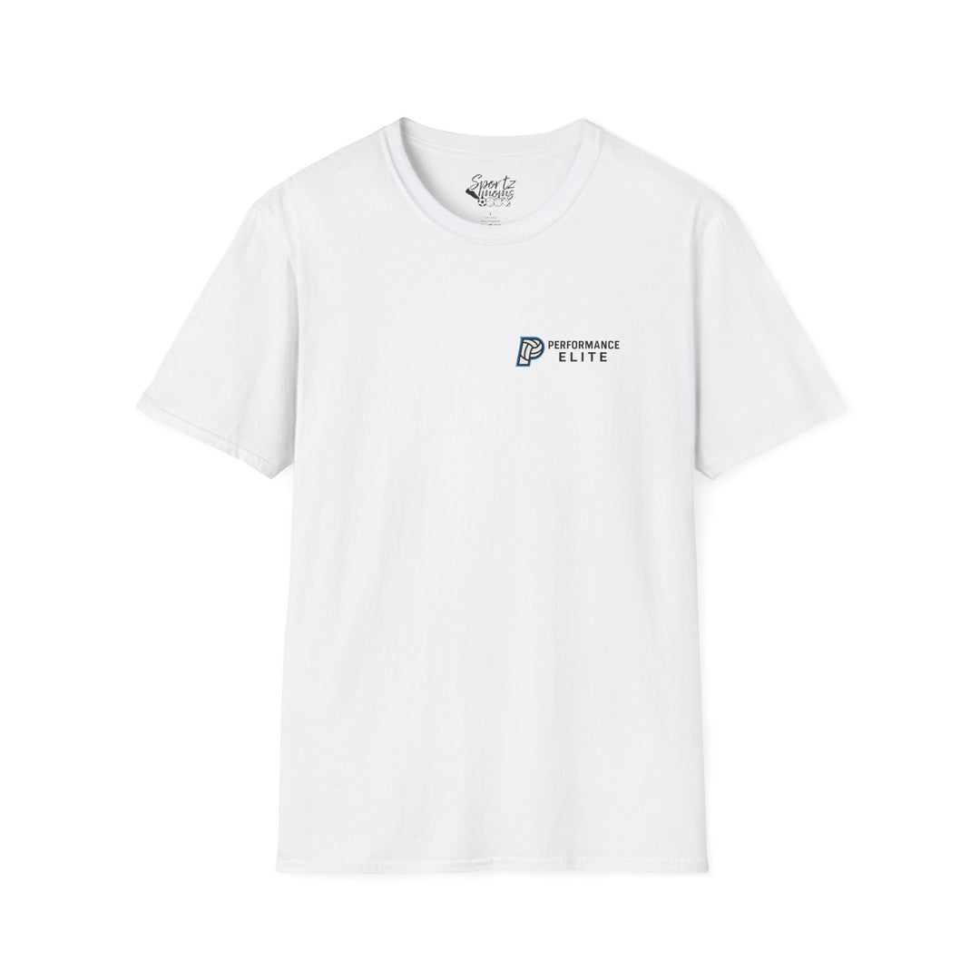 Performance Elite Unisex Adult T-Shirt w/Front &amp; Back Logo