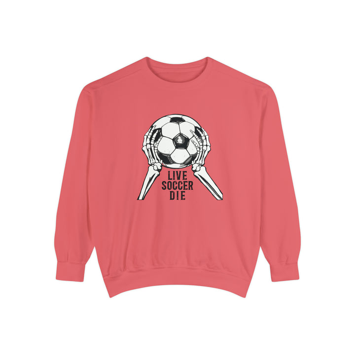Live Soccer Die Unisex Adult Premium Crewneck Sweatshirt