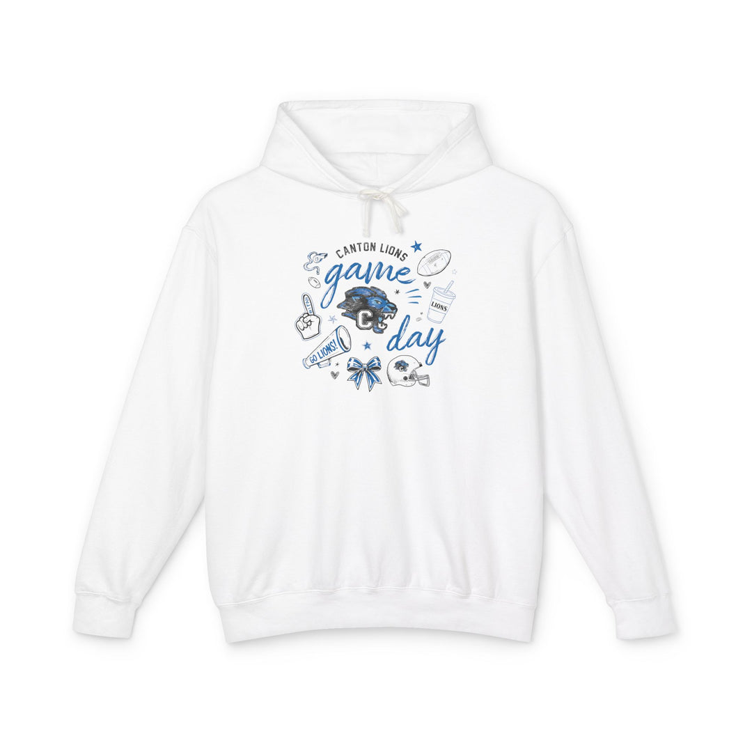 Canton Lions Football &amp; Cheer Unisex Adult Premium Hoodie Sweatshirt - Game Day Design