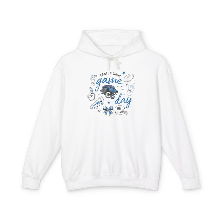 Canton Lions Football &amp; Cheer Unisex Adult Premium Hoodie Sweatshirt - Game Day Design