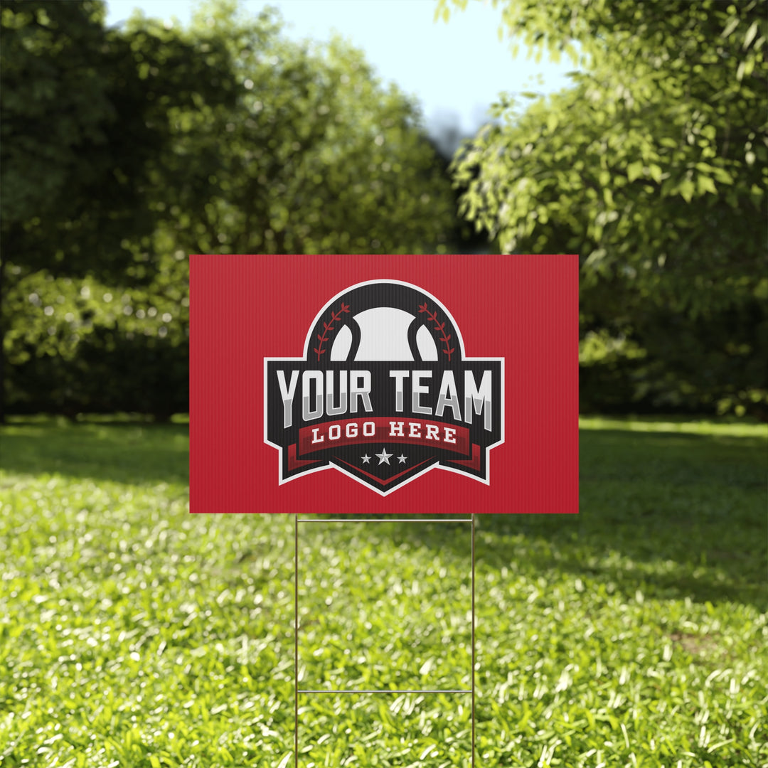 Plastic Yard Sign