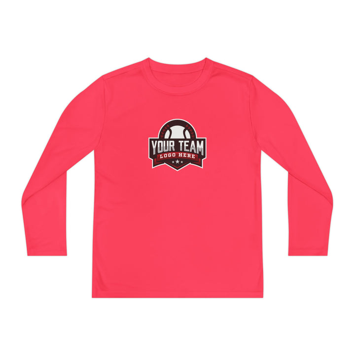 Unisex Youth Long Sleeve Moisture Wicking Shirt