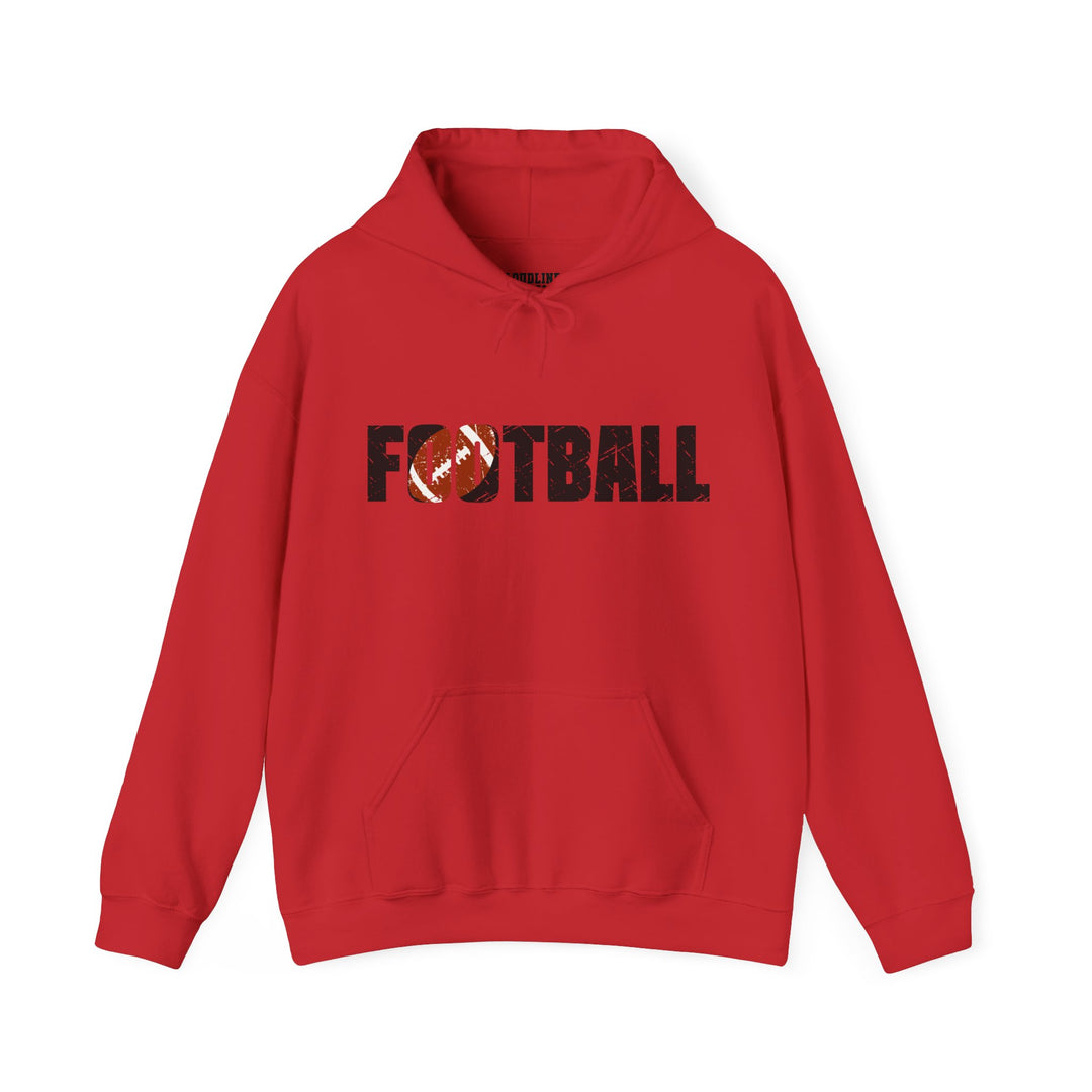 Football Unisex Adult Hooded Sweatshirt