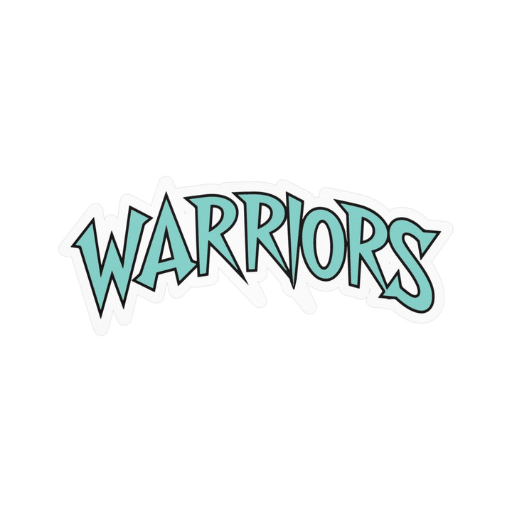 Warriors Kiss-Cut Vinyl Decals