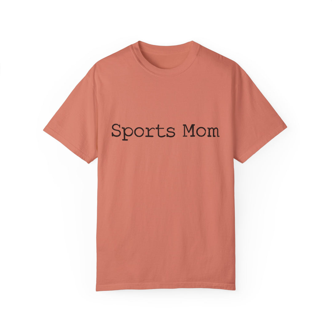 Sports Mom Unisex Adult Premium T-Shirt - Typewriter Design