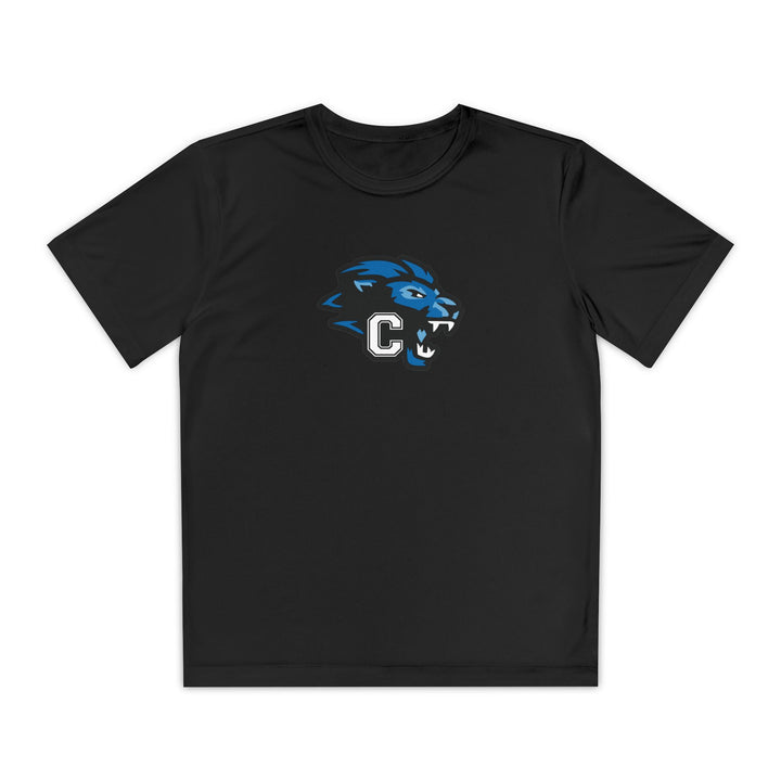 Canton Lions Football &amp; Cheer Unisex Youth Moisture Wicking T-Shirt