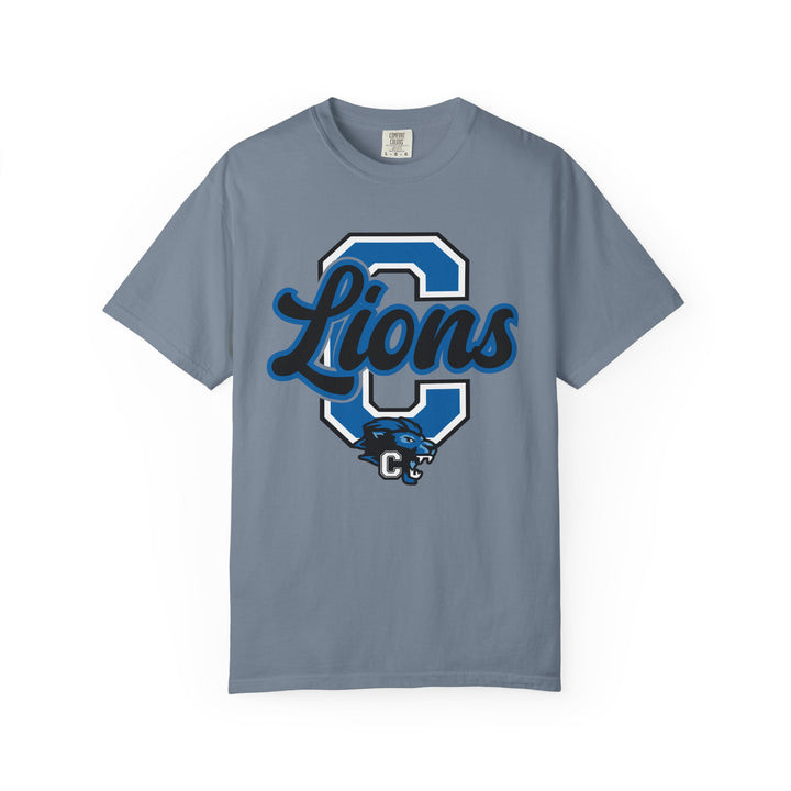 Canton Lions Football &amp; Cheer Unisex Adult Premium T-Shirt - Big C Design