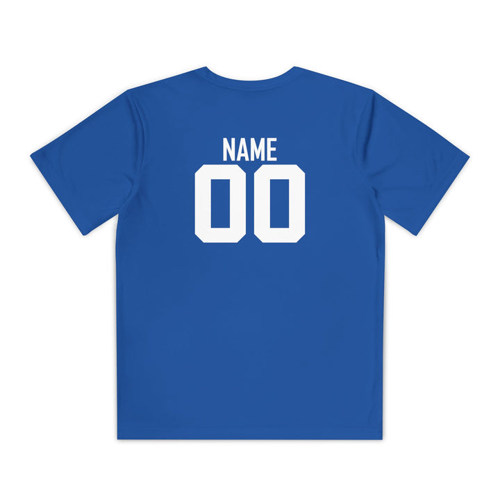 Canton Lions Football &amp; Cheer Unisex Youth Moisture Wicking T-Shirt