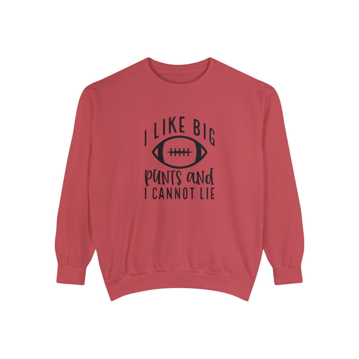 I Like Big Punts Football Unisex Adult Premium Crewneck Sweatshirt