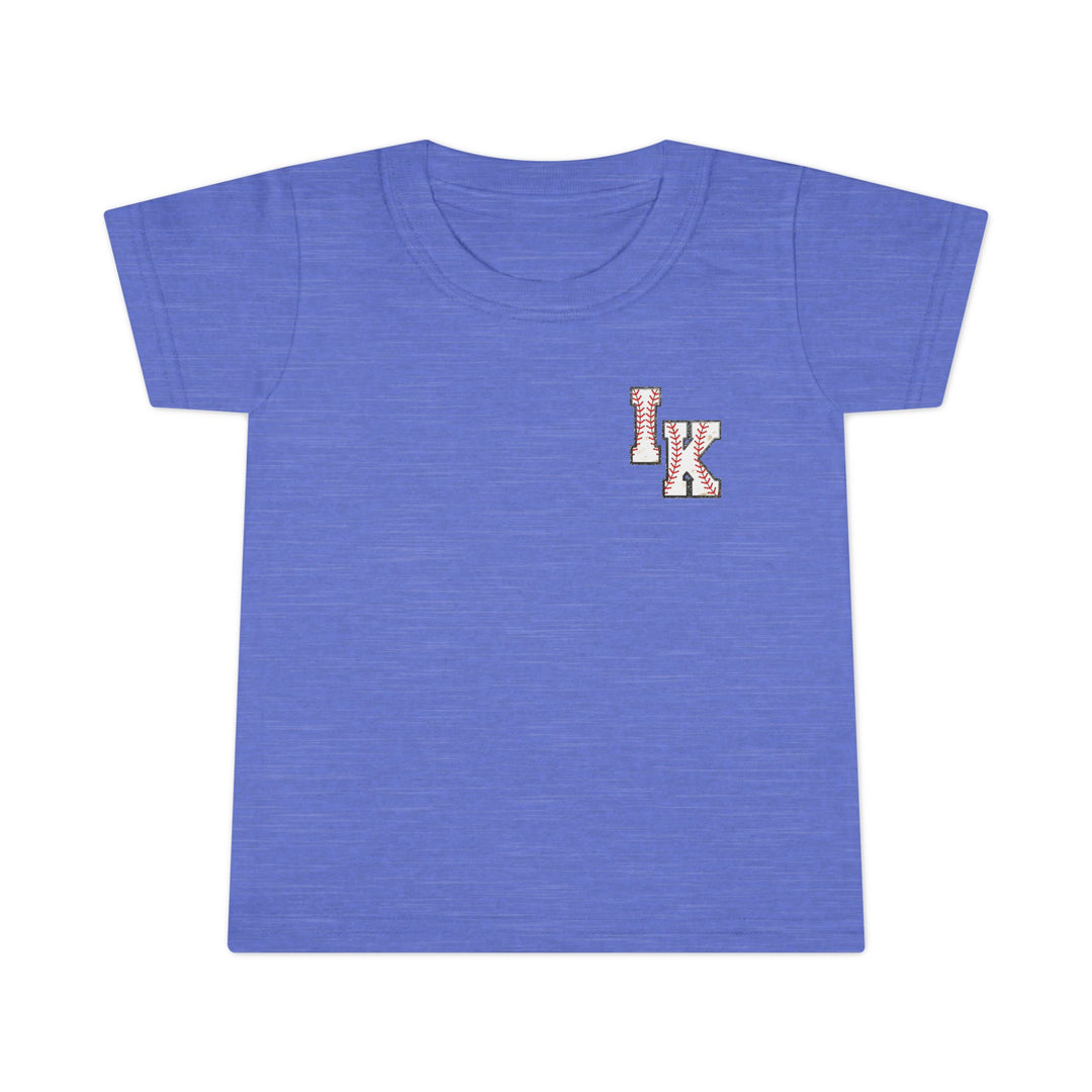 Iron Knights Toddler Unisex T-Shirt w/Flag Design &amp; Name and Number on Back