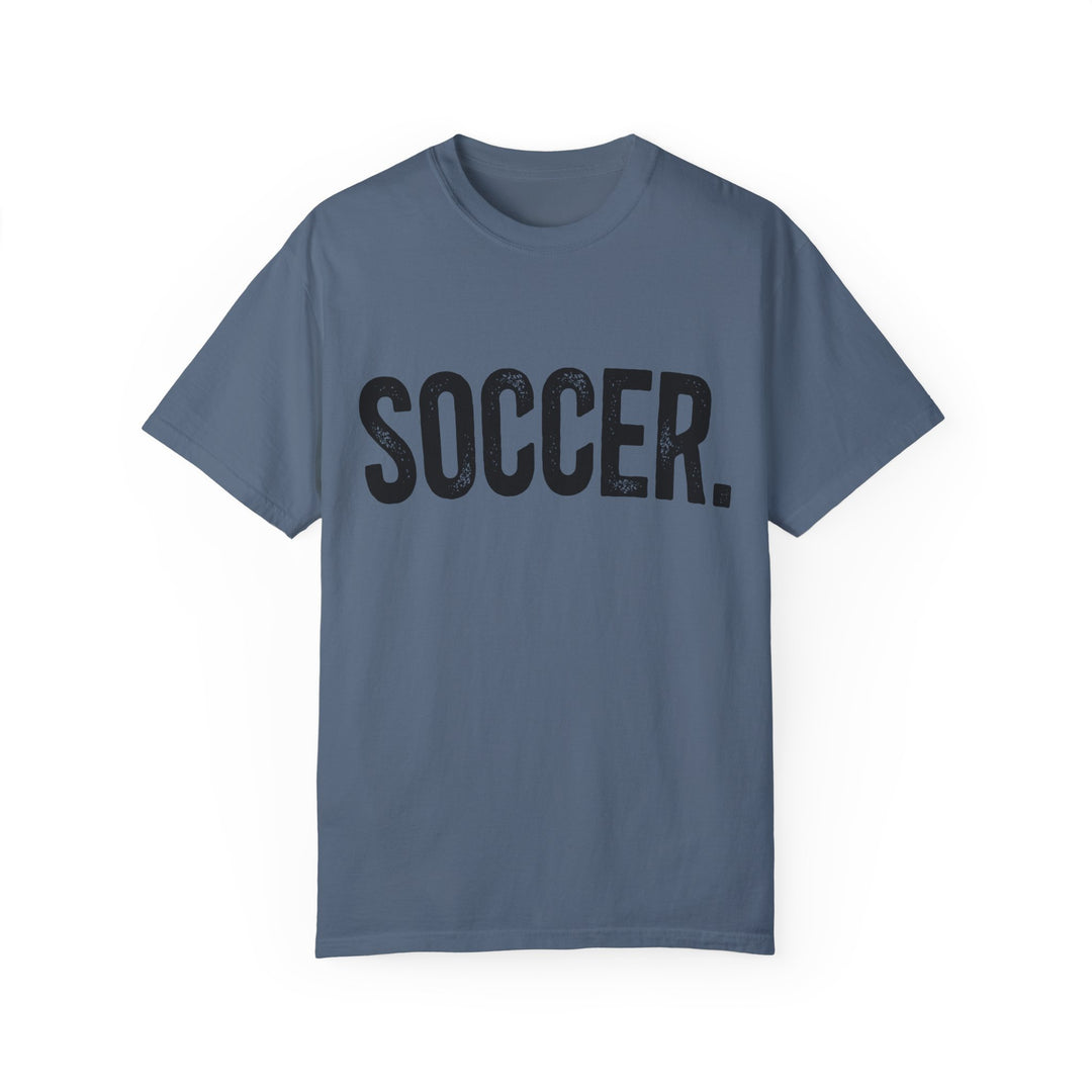 Rustic Design Soccer Unisex Adult Premium T-Shirt