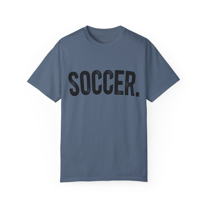 Rustic Design Soccer Unisex Adult Premium T-Shirt