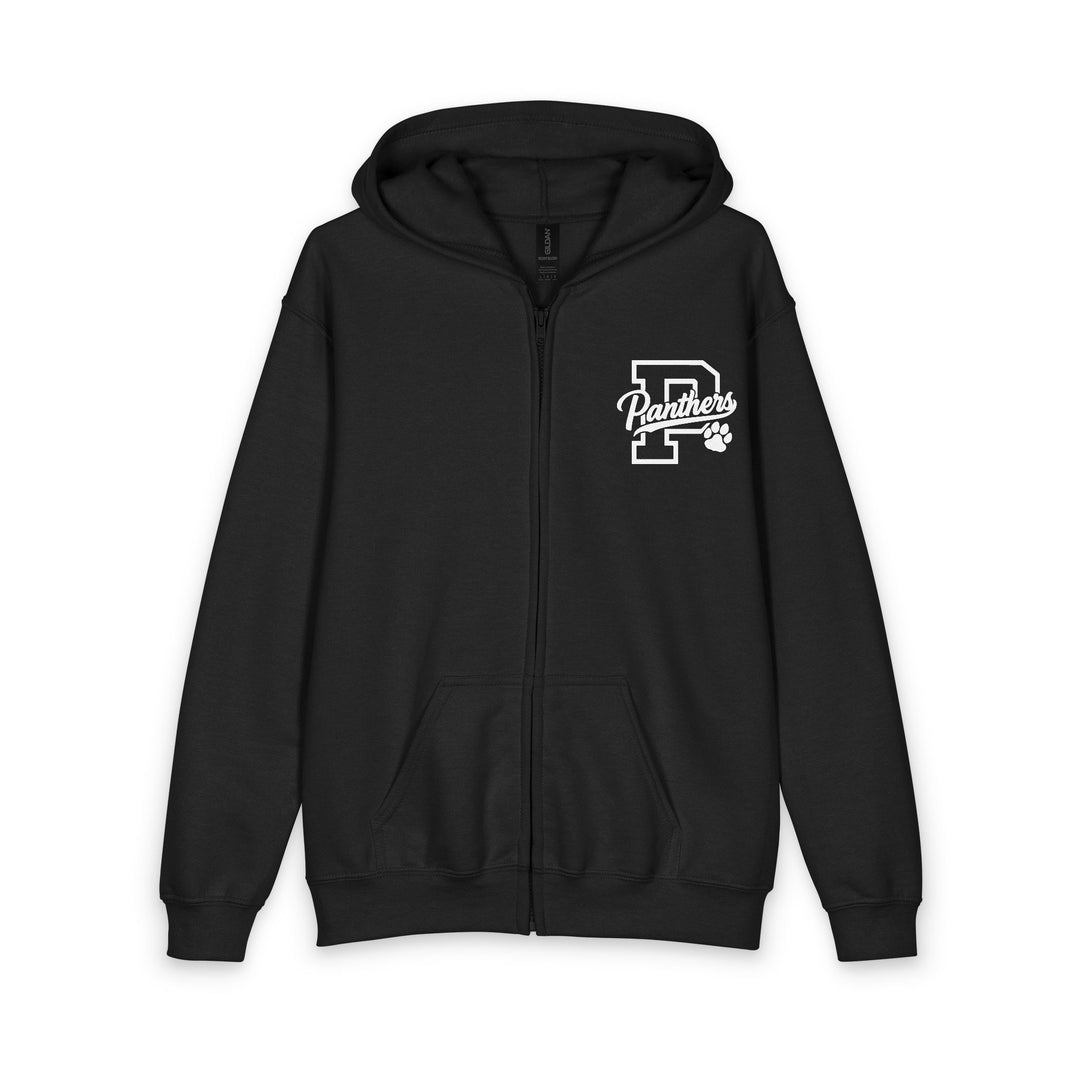 Crown Point Panthers Unisex Youth Full-Zip Hoodie