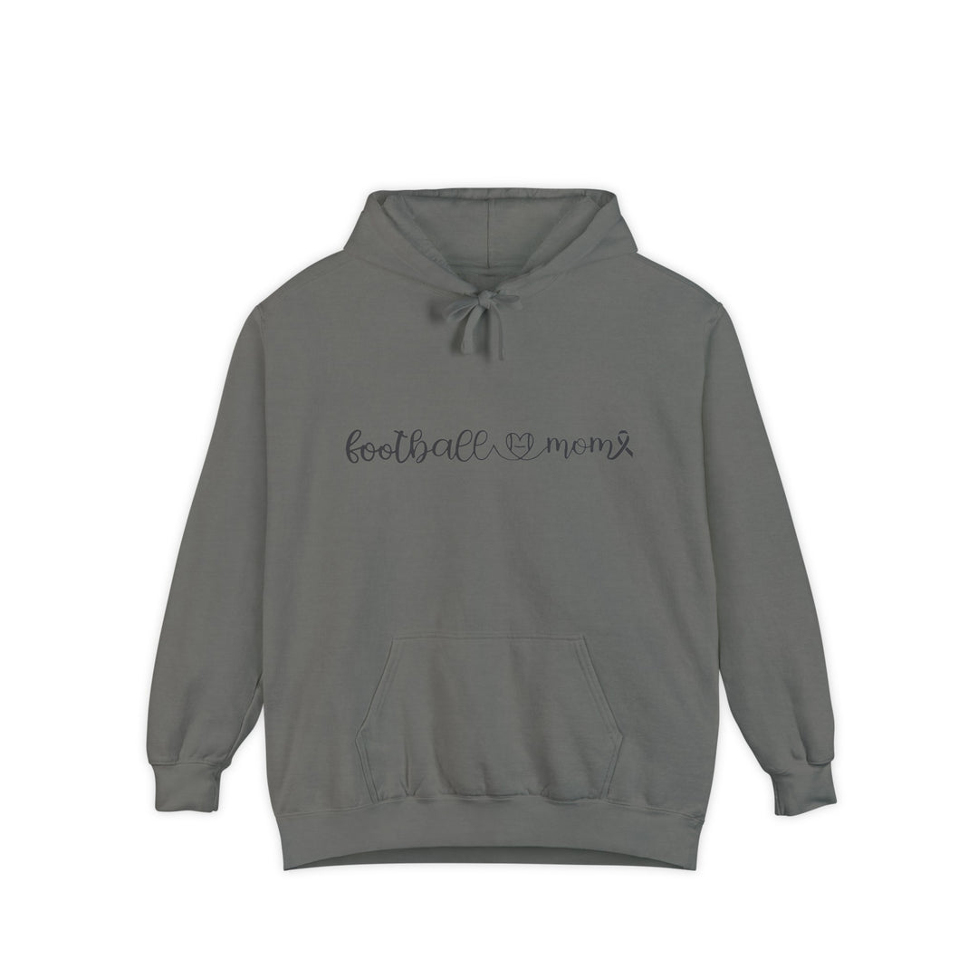 Cancer Collection Pick Your Sport Mom Ribbon &amp; Heart Adult Unisex Premium Hooded Sweatshirt