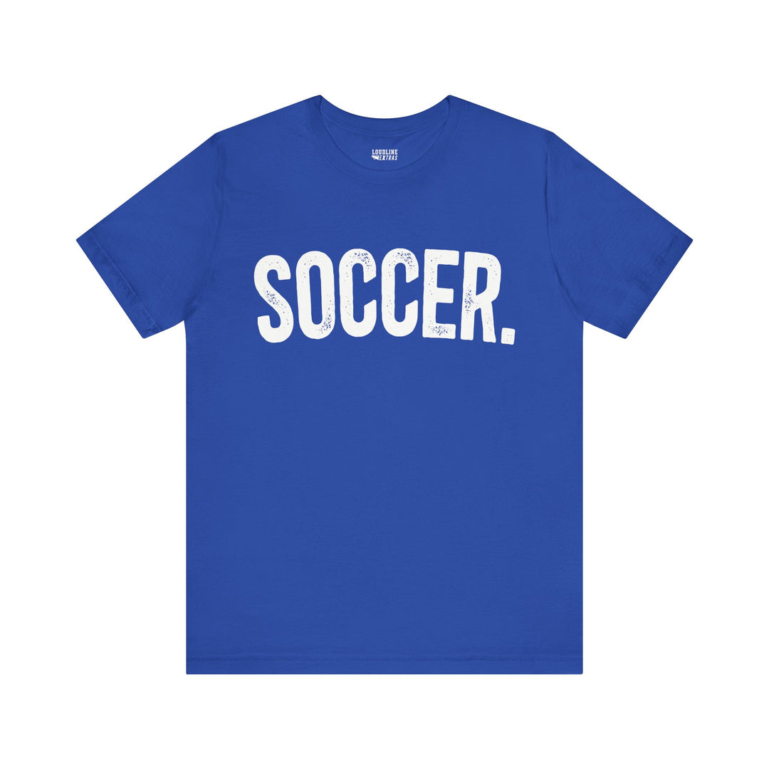 Rustic Design Soccer Unisex Adult T-Shirt