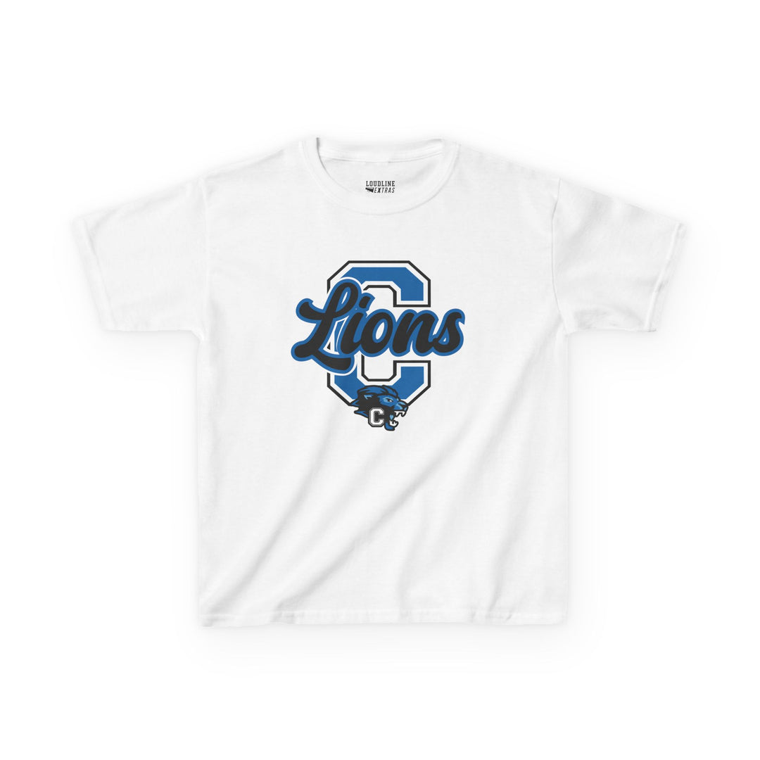 Canton Lions Football &amp; Cheer Gildan Unisex Youth T-Shirt - Big C Design