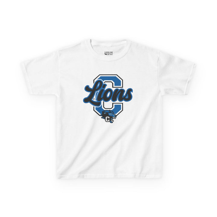 Canton Lions Football &amp; Cheer Gildan Unisex Youth T-Shirt - Big C Design