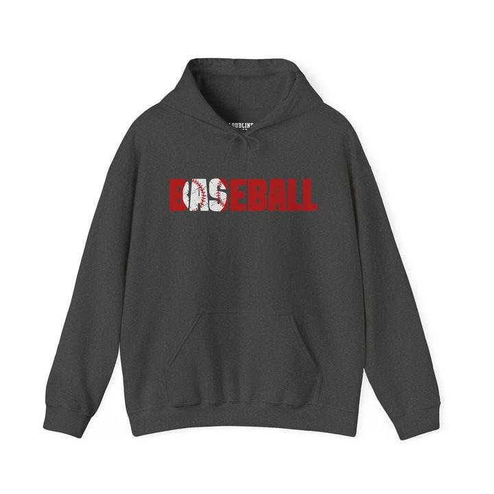 Baseball Unisex Adult Hooded Sweatshirt