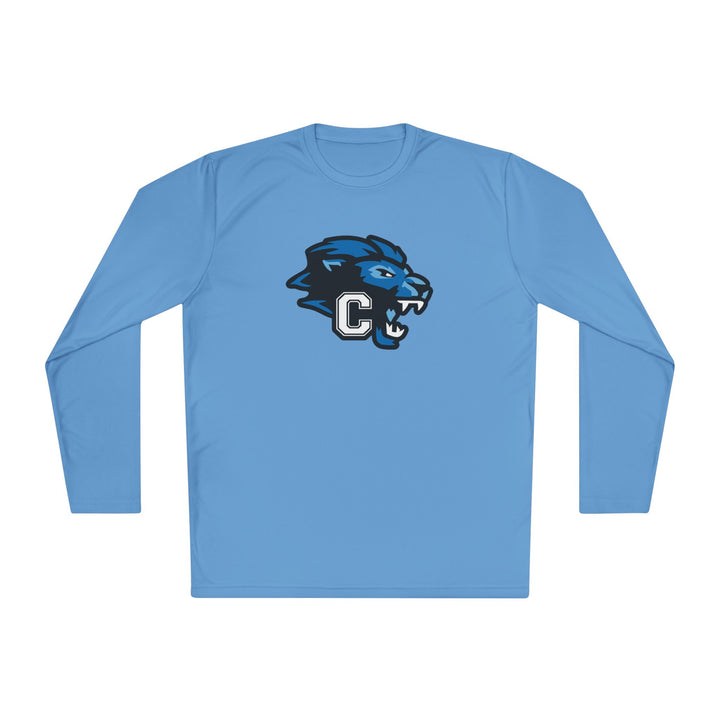 Canton Lions Football &amp; Cheer Unisex Adult Long Sleeve Moisture Wicking Shirt