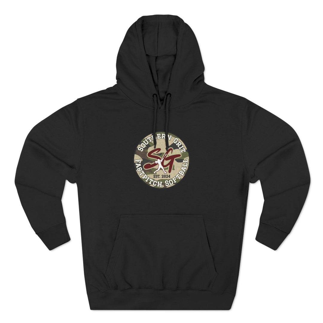 Southern Grit Unisex Adult Mid-Level Hooded Sweatshirt w/Both Logos