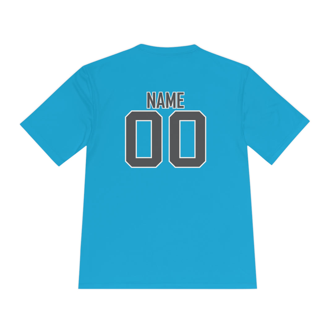 Trenton Soccer Association Unisex Adult Moisture Wicking T-Shirt - Neon Colors