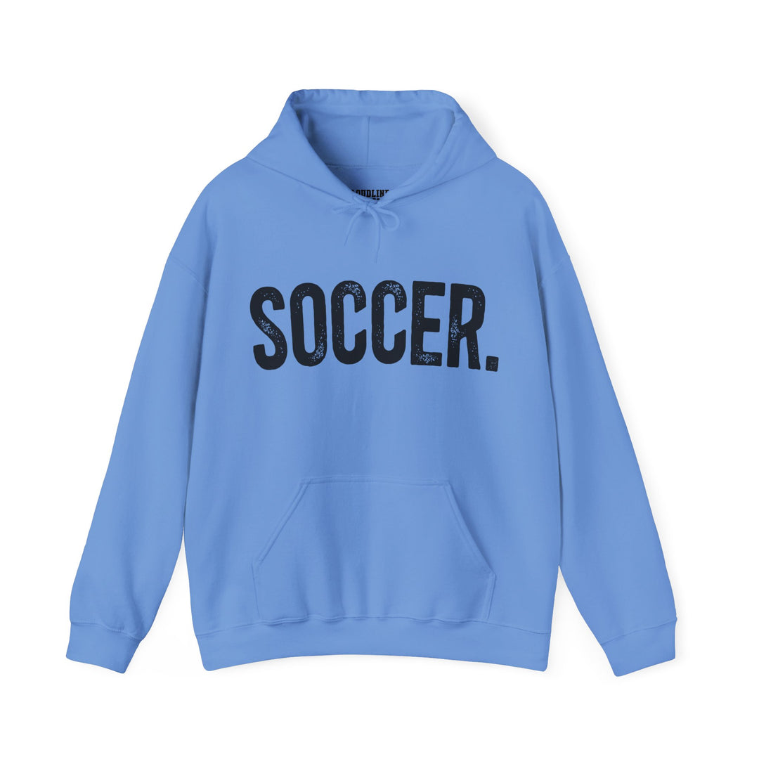 Rustic Design Soccer Unisex Adult Hooded Sweatshirt