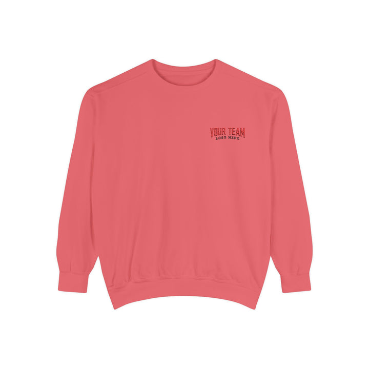 Unisex Adult Comfort Colors Crewneck Sweatshirt - Embroidered