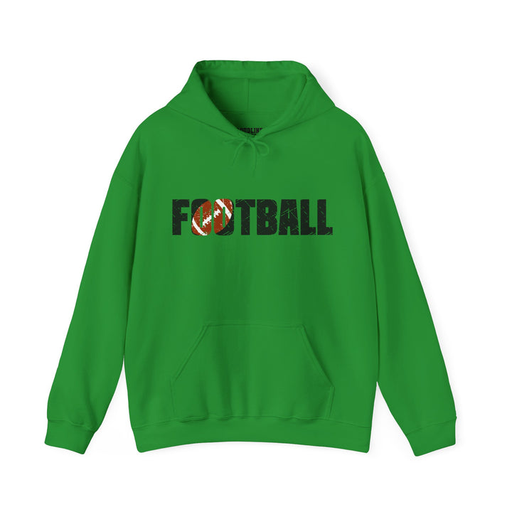 Football Unisex Adult Hooded Sweatshirt
