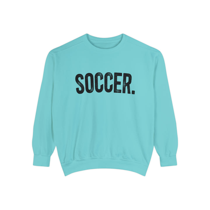 Rustic Design Soccer Unisex Adult Premium Crewneck Sweatshirt
