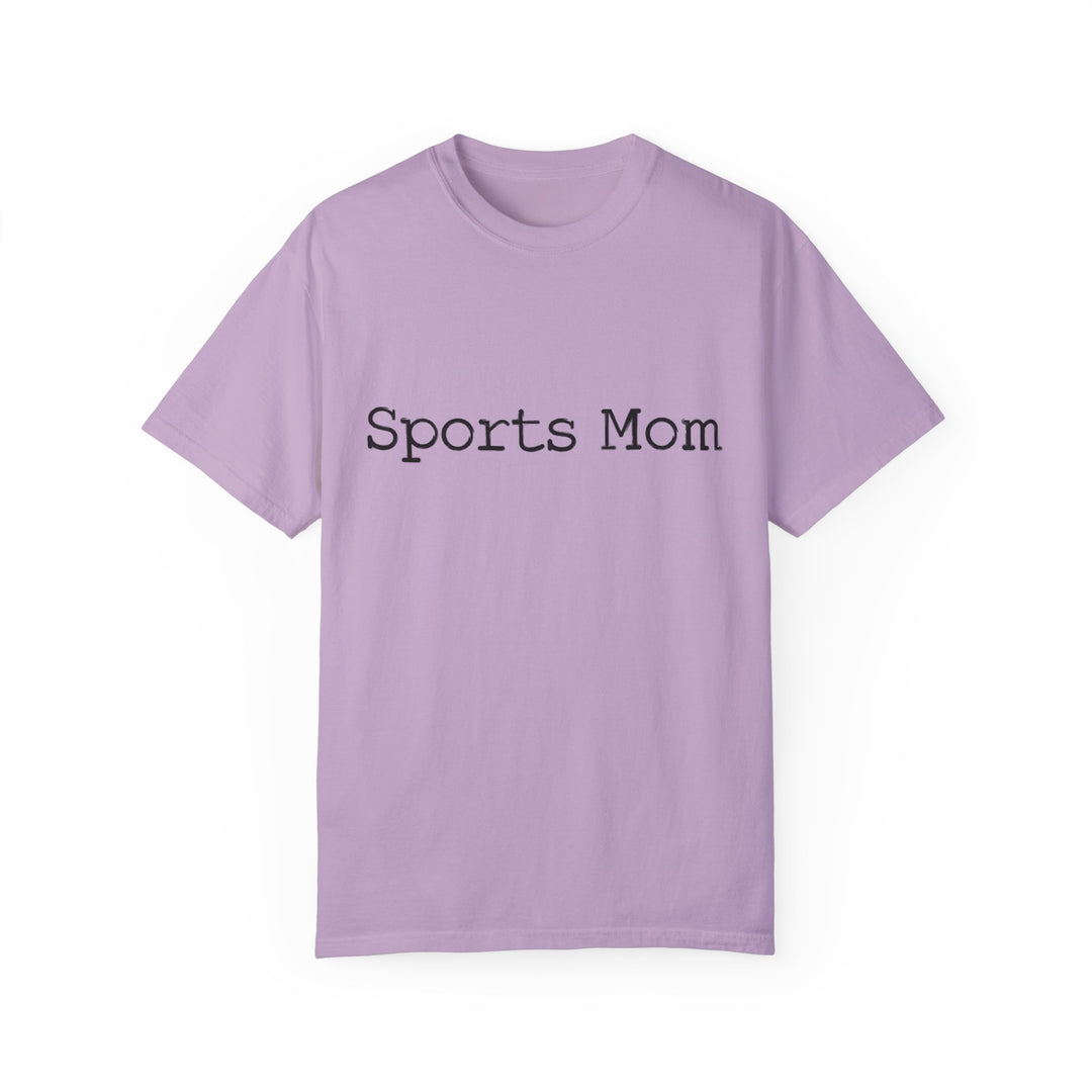 Sports Mom Unisex Adult Premium T-Shirt - Typewriter Design