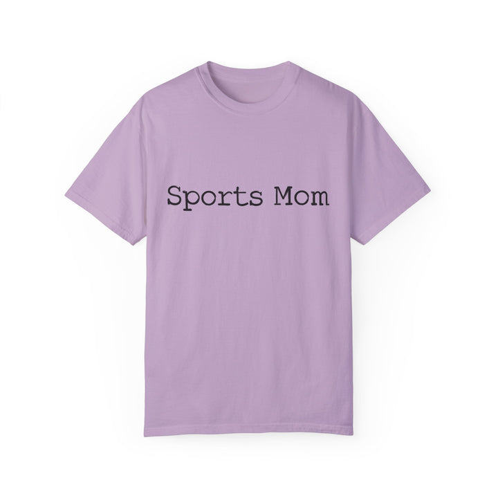 Sports Mom Unisex Adult Premium T-Shirt - Typewriter Design