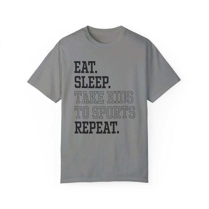 Eat Sleep Take Kids To Sports Repeat Unisex Adult Premium T-Shirt