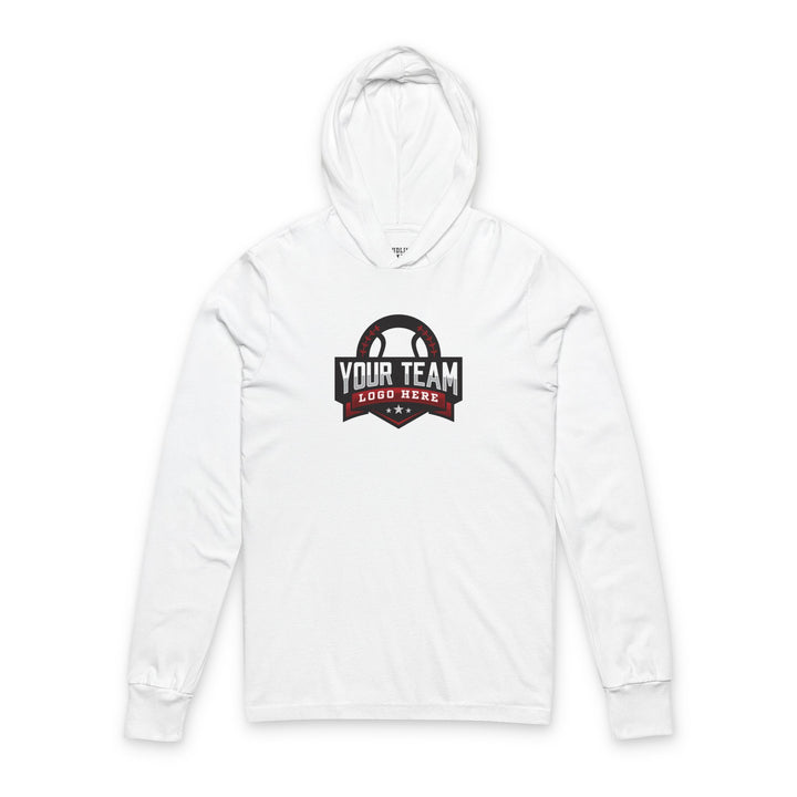 Unisex Adult Hooded Long Sleeve Shirt