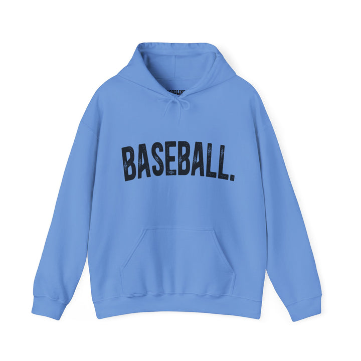 Rustic Design Baseball Unisex Adult Hooded Sweatshirt